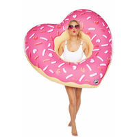 Heart Shaped Donut Pool Float main image