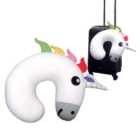 Huggable Unicorn Travel Pillow main image