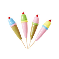 Icecream Candles 4 Pack main image