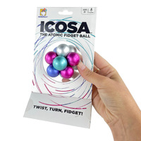 Ice Icosa Atomic Fidget Ball main image