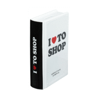 I Love to Shop Ceramic Money Box main image