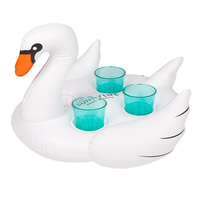 Inflatable Drink Holder Swan main image