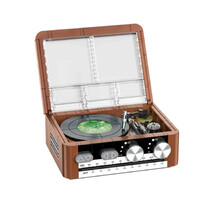 Jaki Mini Retro Turntable Brick Kit