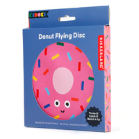 Kidoki Flexible Silicone Flying Discs - Donut Design main image