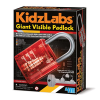 Kidzlabs Giant Visible Padlock main image