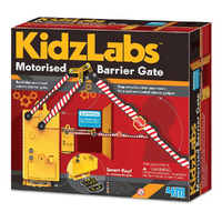 KidzLab Motorised Barrier Gate Model Kit main image
