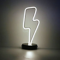Lightning Bolt Neon Lamp main image