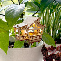 Lost Cabin DIY Mini Treehouse Model Kit