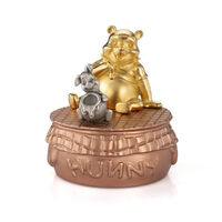 Limited Edition Gilt Winnie the Pooh Music Carousel main image