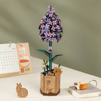 Rowood Lilac Wooden Bloom Craft Kit