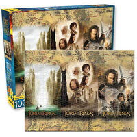 Lord of the Rings Triptych 1000pc Jigsaw Puzzle main image