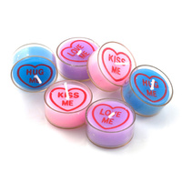Love Hearts Tealight Candles main image