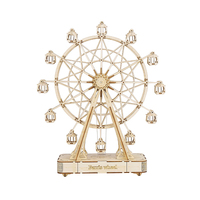 Rolife Music Box Ferris Wheel Wooden Kit main image
