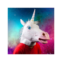 Madheadz Unicorn Party Mask main image