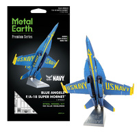 Metal Earth ICONX Blue Angels F/A 18 Super Hornet