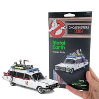Metal Earth ICONX Ghostbusters ECTO-1 Model main image