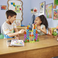 microMAGS Magna Tiles 55pc Deluxe Travel Set main image