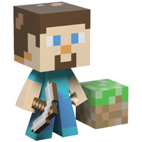 Minecraft - Steve with Grass Block 6 Vinyl Figure main image
