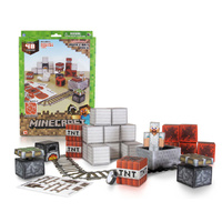 Minecraft Paper Craft - Minecart Set main image