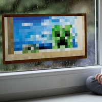Minecraft Window Print main image