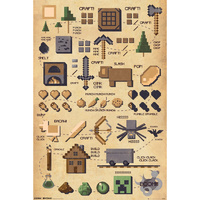 Minecraft Pictograph Poster main image