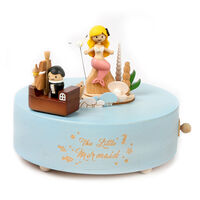 Mermaid Wooden Musical Box main image