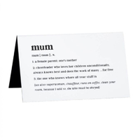 Mum Defined Desk Sign 