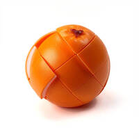 Fruit Cube Puzzle Orange main image