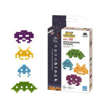 Nanoblock Space Invaders [Design: 4 Space Invaders] main image