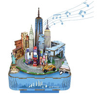 New York 3D Rotating Music Box Kit main image