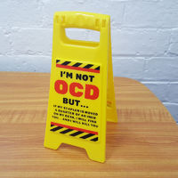 OCD Desk Warning Sign main image