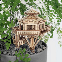 Woodland Outpost DIY Treehouse Model Kit main image