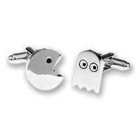 Pac and Ghost Cufflinks main image
