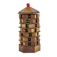 Project Genius Chinese Pagoda Wooden Puzzle main image