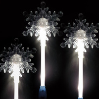 Lightup Frozen Snowflake Wand Three Pack main image