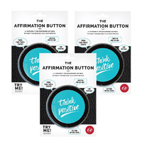 The Affirmation Button 3 Pack main image