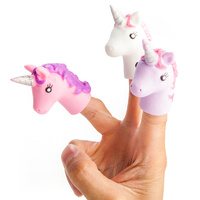 Unicorn Finger Puppet 3 Pack main image