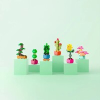 Plus Plus Plants 6 Mini Kits main image