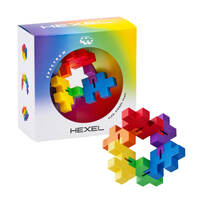 Plus Plus Hexel Fidget Toy Spectrum