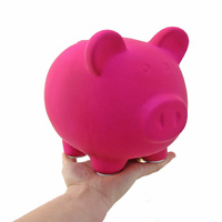 Pink Pig Money Box main image