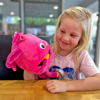 Pink Baby Monster Puppet main image