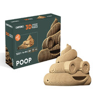 Poop 3D Cardboard Puzzle