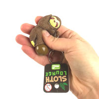 Pooping Sloth Keyring main image