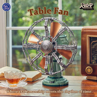 Retro Collection Table Fan Construction Set
