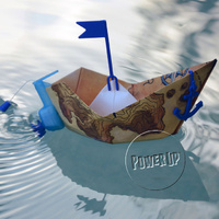 PowerUp Powered Paper Boat Conversion Kit main image