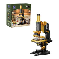 Retro 19th Century Microscope Replica Construction Set 1107pcs