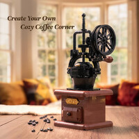 Retro Coffee Grinder Construction Set 446pcs