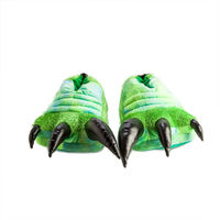 Roaring Dinosaur Slippers main image