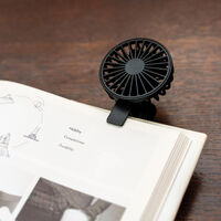 Rechargeable Black Clip Fan main image
