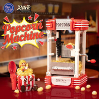 Retro Collection Popcorn Machine Construction Set